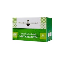 Picture of Ukrouk Ajam Pure Ceylon Mint Green Tea, 20pcs, Carton of 24 Packs