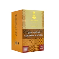 Ukrouk Ajam Pure Ceylon Cardamom Black Tea, 20pcs, Carton of 24 Packs