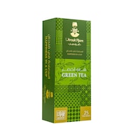 Ukrouk Ajam Pure Ceylon Green Tea, 25pcs, Carton of 72 Packs