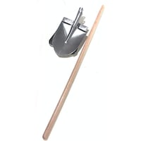 Hylan Long Handled Pointed Head Aluminum Scoop Shovel, 48 inch