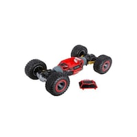 2.4 GHz Double Side Rolling All Terrain Stunt Car, Red & Black