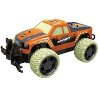 Remote Controlled Electric Vehicle Plastic Car Toy,  Multi Colour