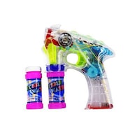 Bubble Gun Shooting with Music and Light Toy for Kids, Multicolour