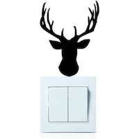 Picture of Deer Head Wall Sticker Decoration