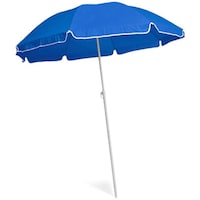 Dia 140Cm Blue Colour Beach Umbrella, 170T Material