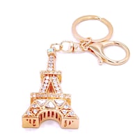 Eiffel Tower Fashionable Keychain, Golden