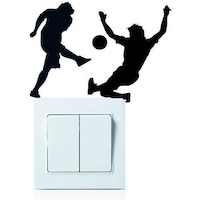 Picture of Football Player Wall Sticker Decoration