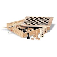 Mini Wood Board Game Box
