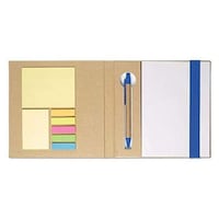 Picture of Notebook With Sticky Notes And Pen