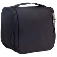 Picture of Polyester Cosmetic Hanging Bag Black