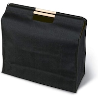 Shopping Bag In 600D Polyester With Wooden Handles