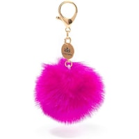 Picture of Soft Pom Pom Fashionable Keychain, Pink