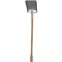 Hylan Long Handled Square Head Aluminum Scoop Shovel, 48 inch