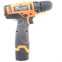 Hylan Cordless Screwdriver Drill with Tool Box, Orange