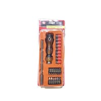 Hylan Screwdriver Kit with Flexible Shaft and Extension Rod, 25 pcs