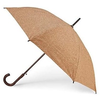 Wooden Shaft And Handle Umbrella