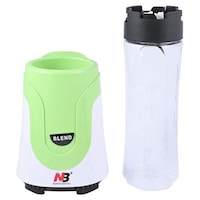 North Bayou Blender for Shakes, Smoothie With 2 Sport Bottles, Green