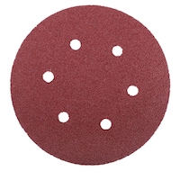 Velcro Hook Alox Disc with Holes, 120 Grit, 150 mm