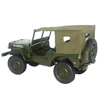 2.4 GHz Remote Control Four Wheel Drive Climbing Jeep, Olive Green