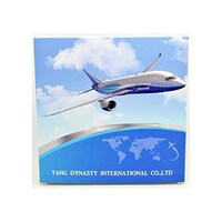 Tang Dynasty American Airlines Boeing B777 Airplane Model, 16 cm