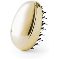 Anti Tangling Soft Nail Hair Brush In Gold Colour