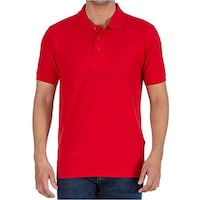 Picture of Round Neck T-Shirt Red