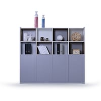 Neo Front File Storage Cabinet, Grey