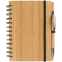 Spiral Bamboo Notepad - 70 Sheets