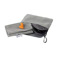 Travel Set Including A Velvet Inflatable Pillow, Eye Mask And Earplugs