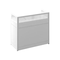 Picture of Neo Front Single Seat Office Workstation, 1 m, White