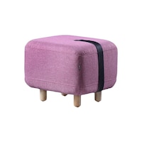 Picture of Neo Front Sofa Stool With Padded Seat, Pink