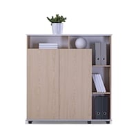Picture of Neo Front Wooden Storage Cabinet, Beige