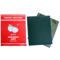 Silicone Carbide Waterproof Sandpaper, 180 Grit, Green