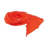 Lady Scarf Soft Foulard Cotton and Polyester Materials, Red