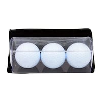 Golf Practice Ball in One Transparent Plastic Box, Pack of 3