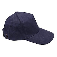 Brush Cotton Cap, Pack of 5 Pcs, Navy Blue