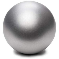 Pack Of 100Pcs 7Cm Silver Stress Ball