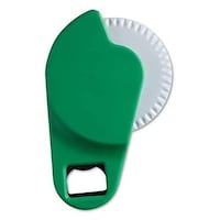 Pizza Cutter Made Of Pom And Stainless Steel Bottle Opener