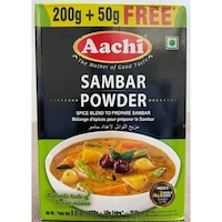 Aachi Sambar Powder - 200 g + 50 g Extra