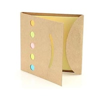 Picture of Sticky Notepad, Soft Touch Cover In Recycled Cardboard, Pack 3 Pieces