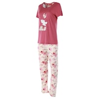 Picture of Joanna Bear with Balloon Ladies Pajama Set of 12 Pcs, Assorted Color & Size