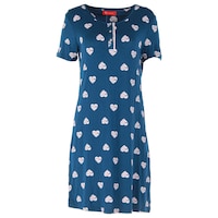 Picture of Joanna Hearts Printed Ladies Sleep Dress Set of 12 Pcs, Assorted Color & Size