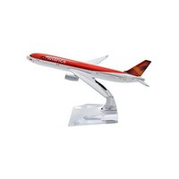 Tang Dynasty Avianca Airline A-330 Airplane Model, 16 cm
