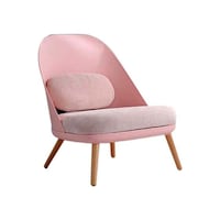 Picture of Neo Front Fabric Single Seater Lounge Chair, Pink