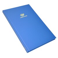 Picture of FIS Laid Paper Book Ledger, Blue - 210 x 330mm, Pack of 20