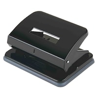 FIS 2 Hole Medium Paper Punch, Black, Pack of 96