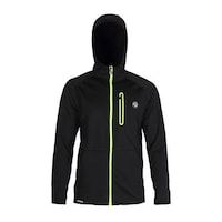 Prima Mens Sports Jacket, Black & Lime Green, Pack of 12