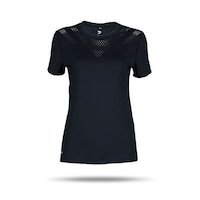 Picture of Prima Ladies Training Tshirt, Black, Orange & White, Pack of 12