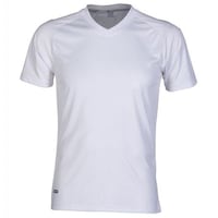 Prima Men's Sports V Neck Tshirt, White, Pack of 12