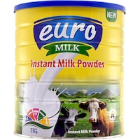Euro Instant Milk Powder Tin, 2.5kg, Pack of 6 - Carton